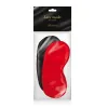 Set of 2 red and black satin masks