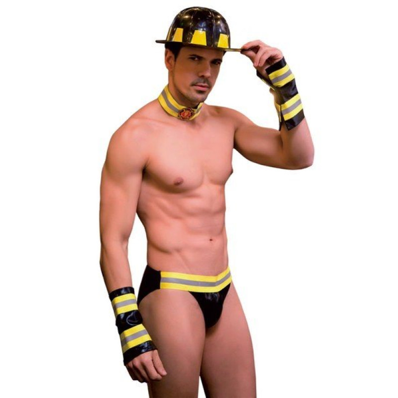 Sexy firefighter costume Paris Hollywood