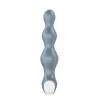 Plug anal vibrant boules gris Lolli 2 Satisfyer