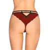 Tanga en dentelle rouge Sugestina