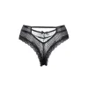 Tanga noir dentelle Paris Hollywood S/M Noir