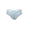 Tanga bleu en dentelle fine Paris Hollywood