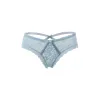 Tanga bleu en dentelle fine Paris Hollywood