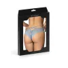 Tanga azul em renda fina Paris Hollywood