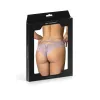 Tanga rose en dentelle fine Paris Hollywood