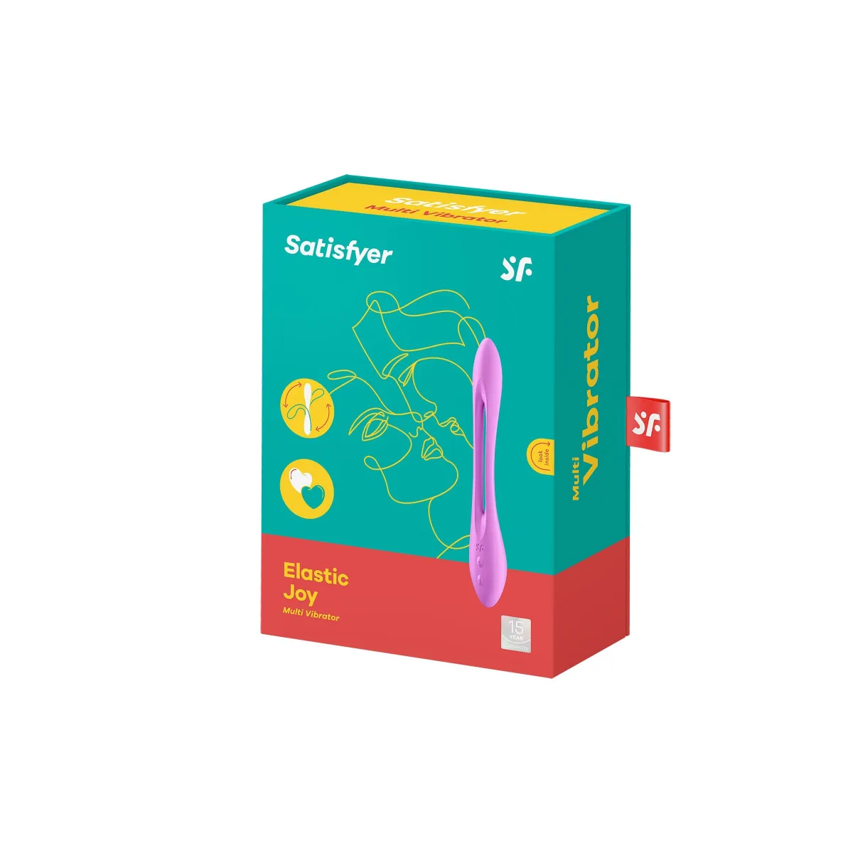 Stimulateur pour couple Satisfyer Elastic Joy Violet