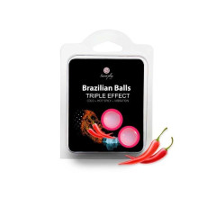 2 bolas brasileñas Triple efectos