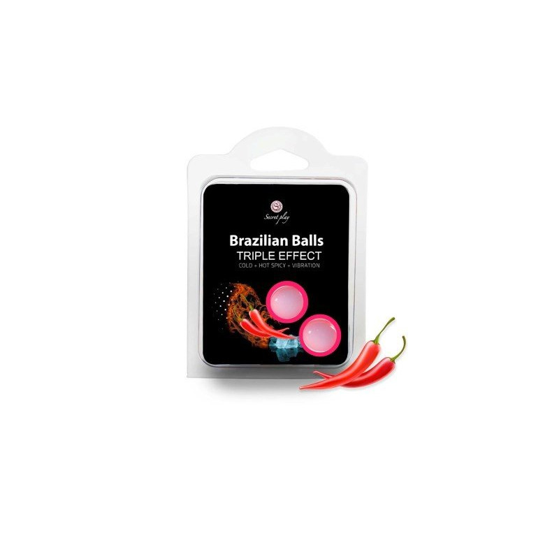 2 Brazilian Balls Triple Effects