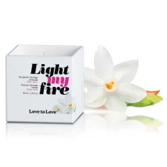 Light My Fire White Musk - Massage Candle 80Ml