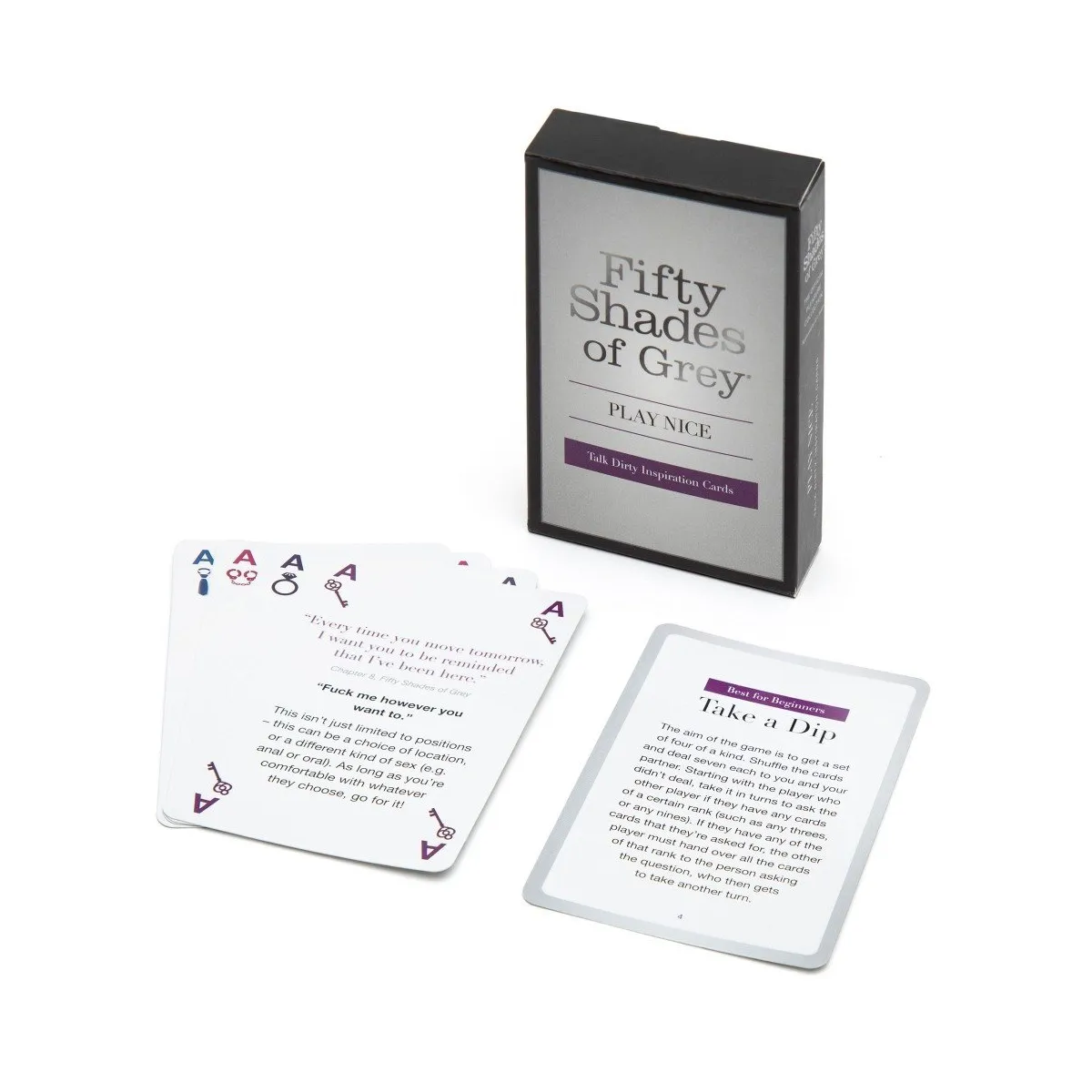 Nice Talk Dirty card game - Inspiration Cards - Play Nice