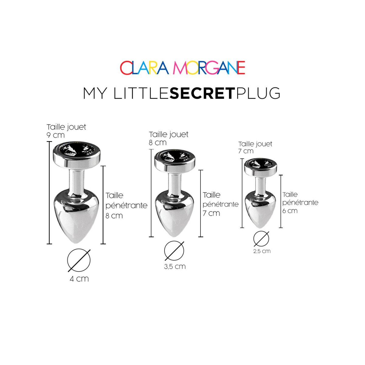 My Little Secret Plug Large Black