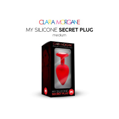My Silicone Secret Plug MEDIUM RED