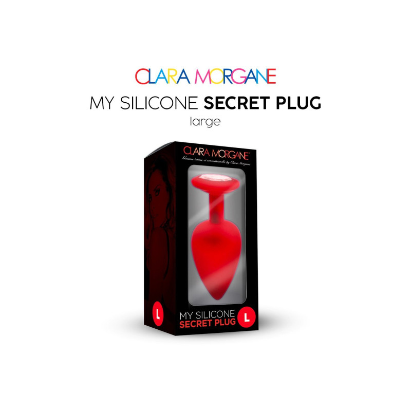 My Silicone Secret Plug LARGE RED
