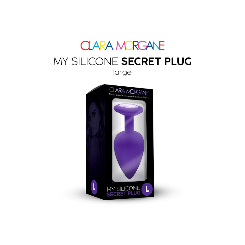 My Silicone Secret Plug LARGE PURPLE
