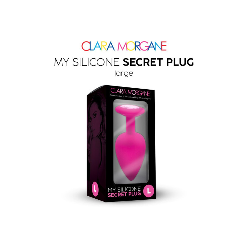 My Silicone Secret Plug LARGE  PINK