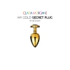 My GOLD Secret Plug SMALL BLACK