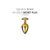 My GOLD Secret Plug SMALL BLUE