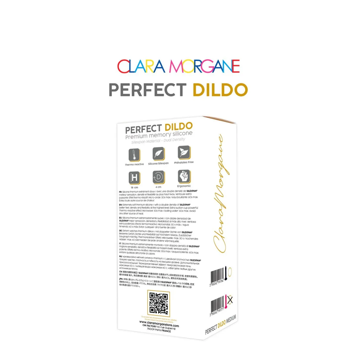 Perfect Dildo Rose Medium