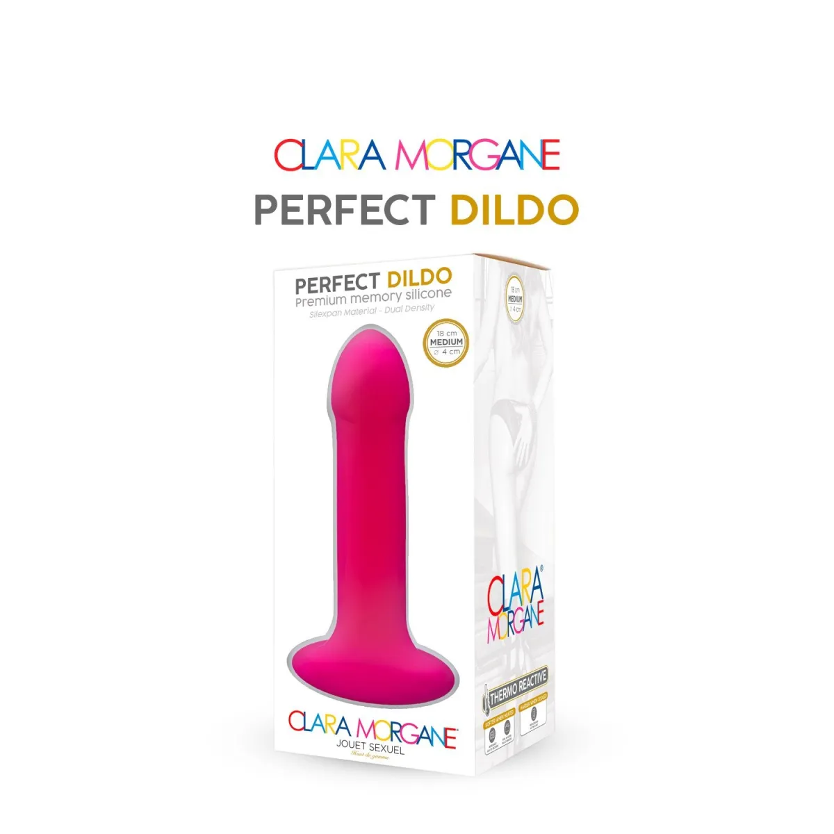 Perfect Dildo Rose Medium