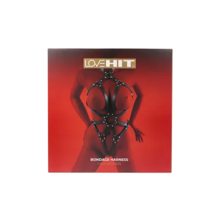 Harnais De Corps Pour Femme Lovehit En Cuir Vegan (Taille: T.U)