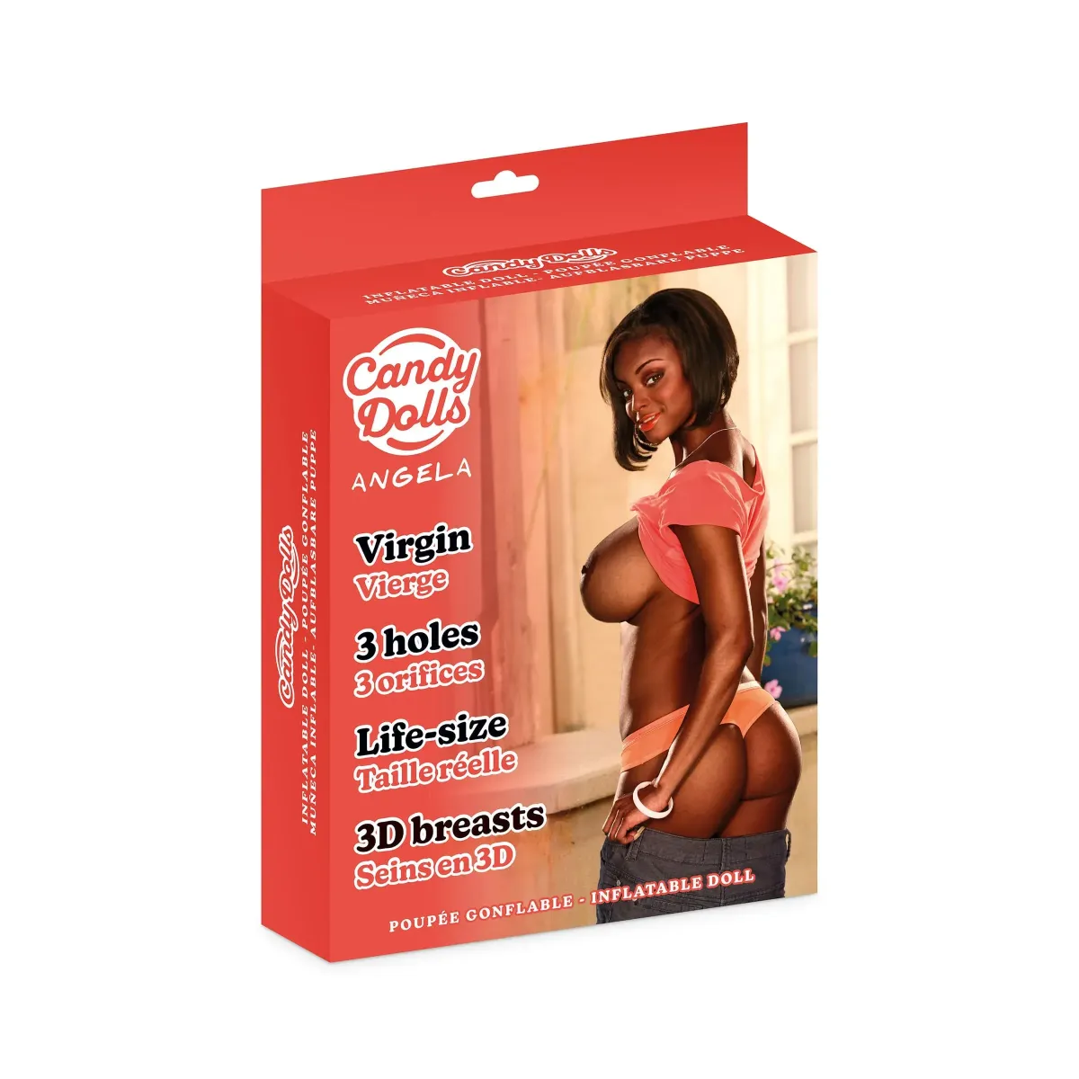 Poupée Gonflable Angela 3 Orifices