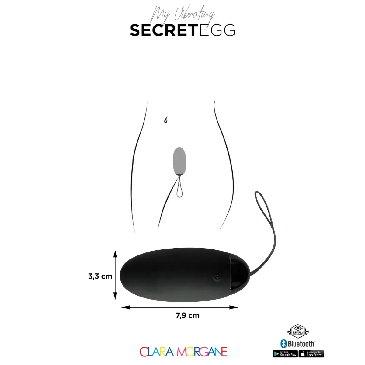 My Vibrating Secret EGG Black