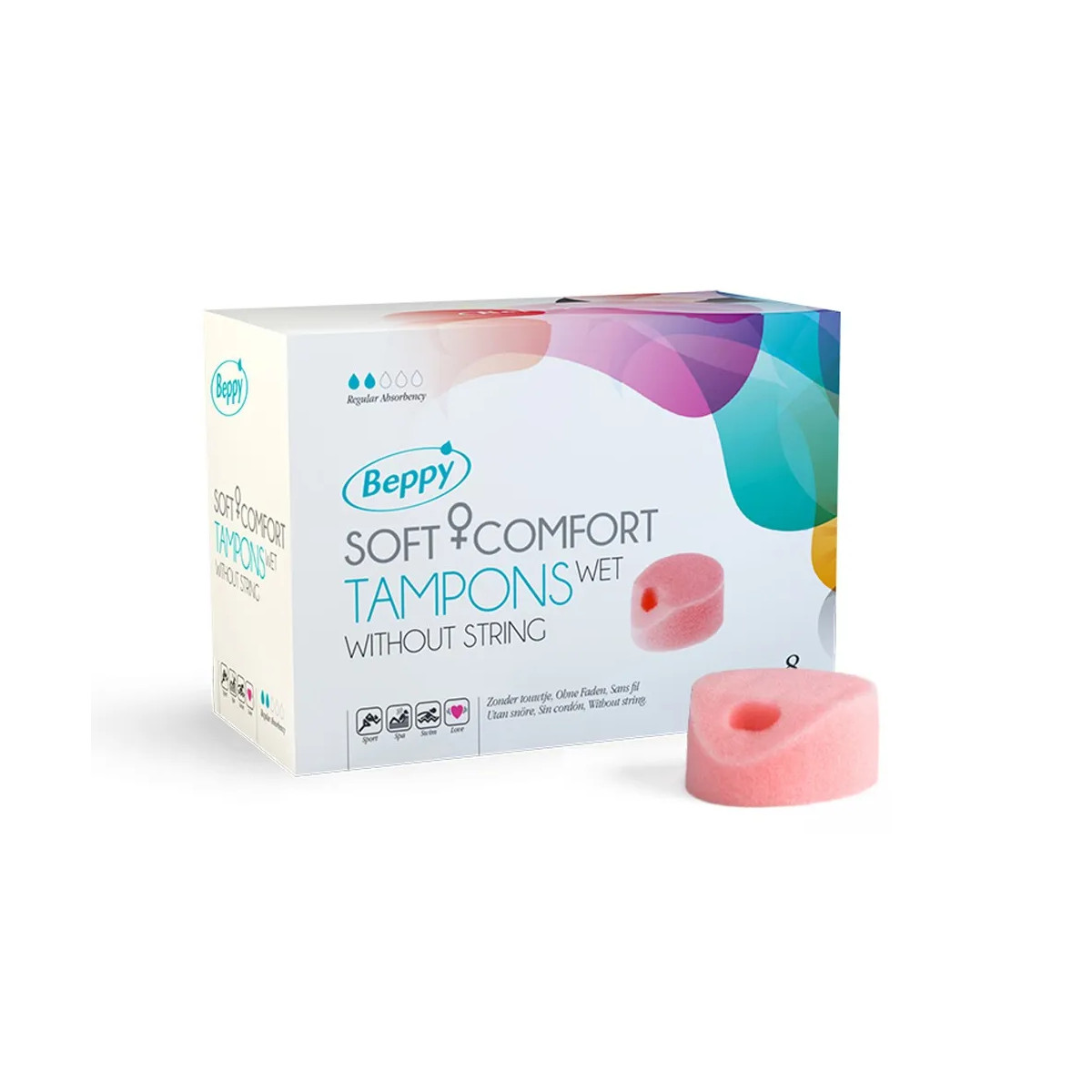 Comfort Tampons Wet X8