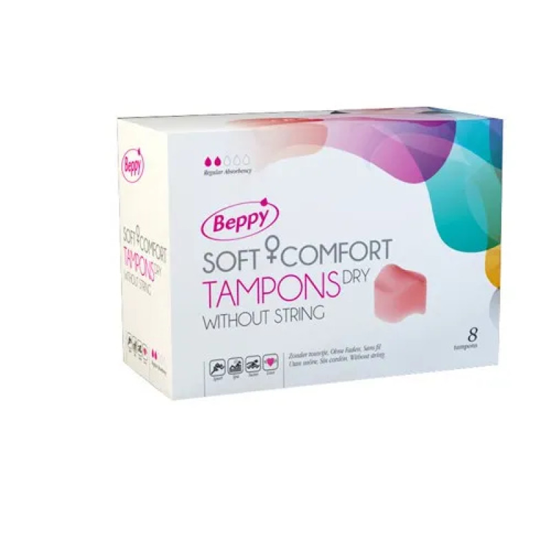 Soft Comfort Tampons Dry X8