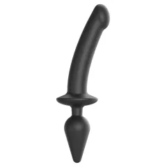 SWITCH PLUG-IN SEMI-REALISTIC DILDO NOIR - L -