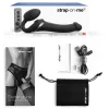 MULTI ORGASM BENDABLE STRAP-ON - XL - NOIR -