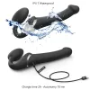 MULTI ORGASM BENDABLE STRAP-ON - XL - NOIR -
