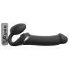 MULTI ORGASM BENDABLE STRAP-ON - M - NOIR -