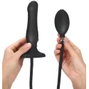 INFLATABLE DILDO PLUG - NOIR - ONE ADJUSTABLE SIZE -