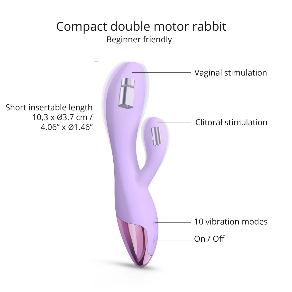 Funky Bunny - Viva Mauve