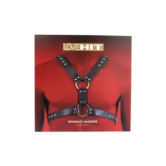 Harnais De Poitrine Pour Homme En Cuir Vegan (Taille: T.U)