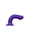 Dildo Dual Density Semi-Realiste Bendable Violet - L