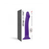Dildo Dual Density Semi-Realiste Bendable Violet - L