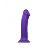 Dildo Dual Density Semi-Realiste Bendable Violet - XL