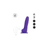 Soft Realistic Dildo Purple - M -