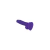 Soft Realistic Dildo Purple - M -