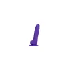 Soft Realistic Dildo Purple - S -