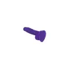 Soft Realistic Dildo Purple - S -
