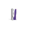Soft Realistic Dildo Purple - Xl -