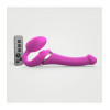 MULTI ORGASM BENDABLE STRAP-ON - S - FUCHSIA -