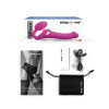 MULTI ORGASM BENDABLE STRAP-ON - S - FUCHSIA -