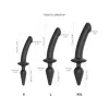 SWITCH PLUG-IN SEMI-REALISTIC DILDO NOIR - S -