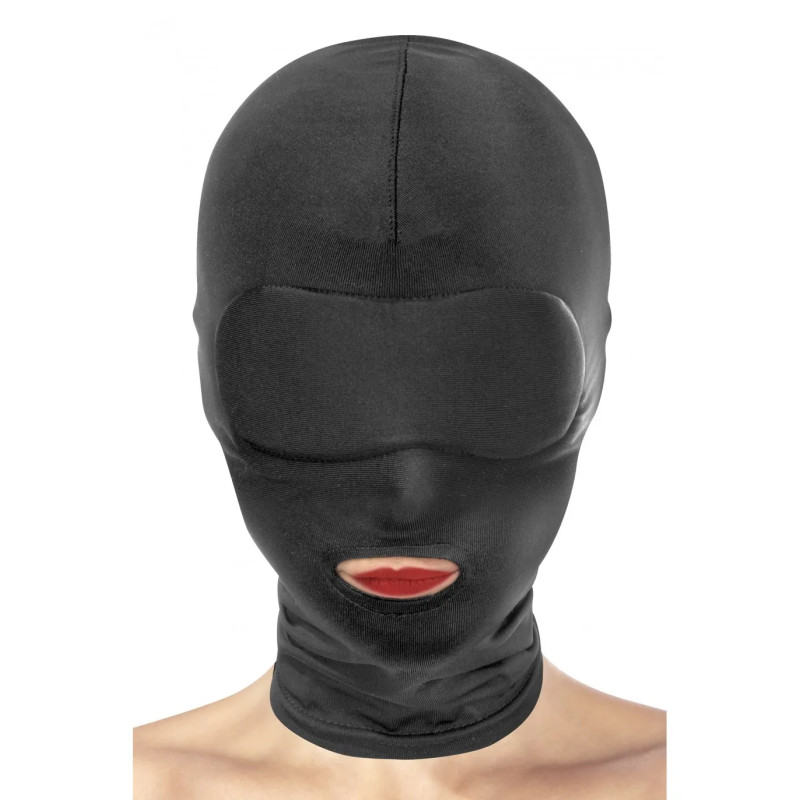 Cagoule bouche fetish
