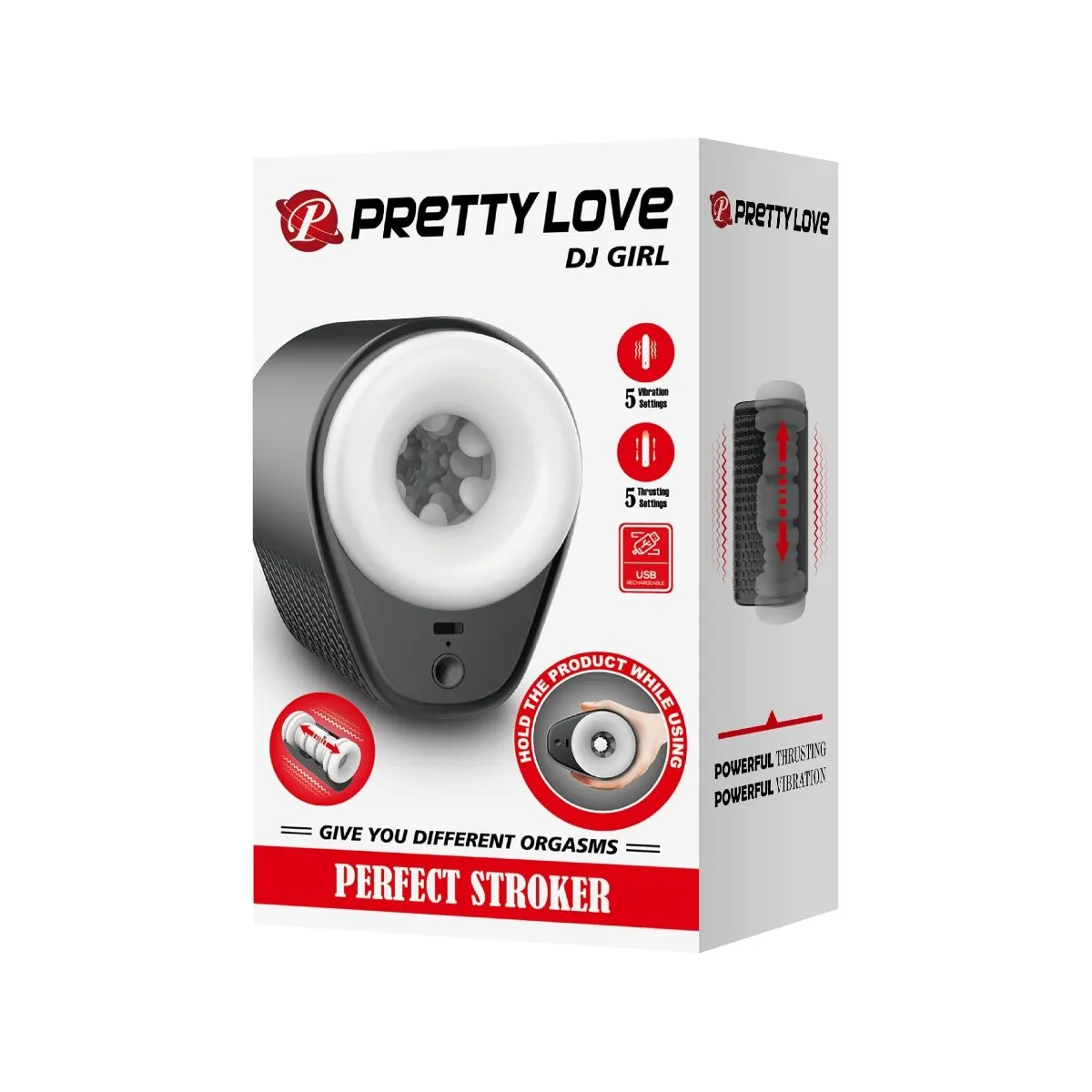 Pretty Love Masturbateur Vibrant Avec Va-Et-Vient