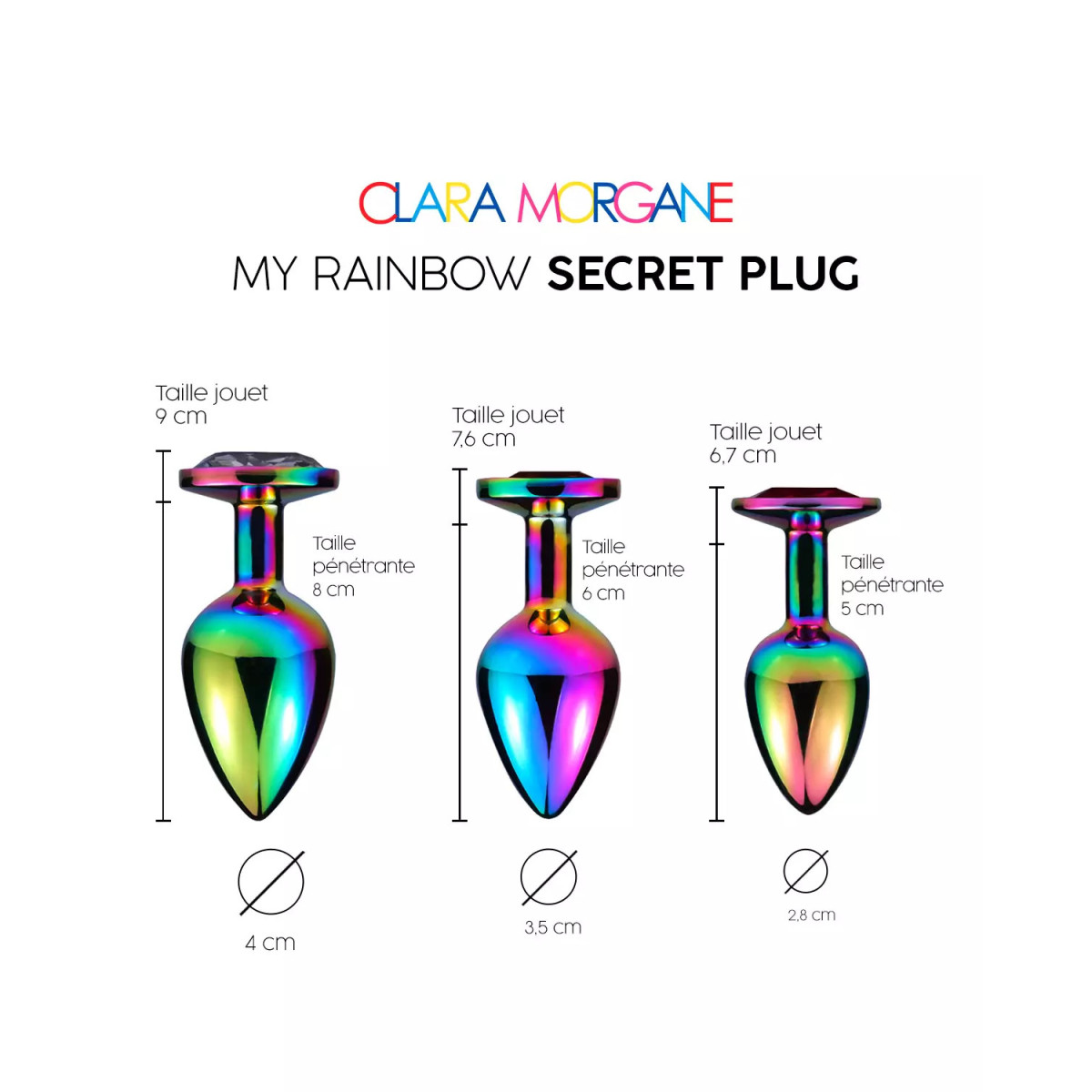 My Little RAINBOW Secret Plug LARGE