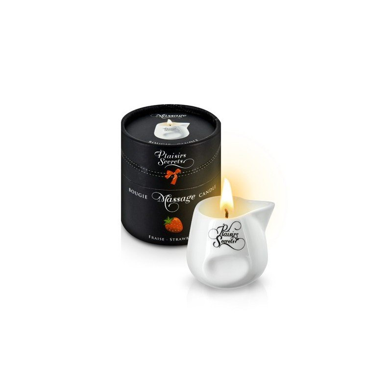 Bougie Massage Fraise 80Ml